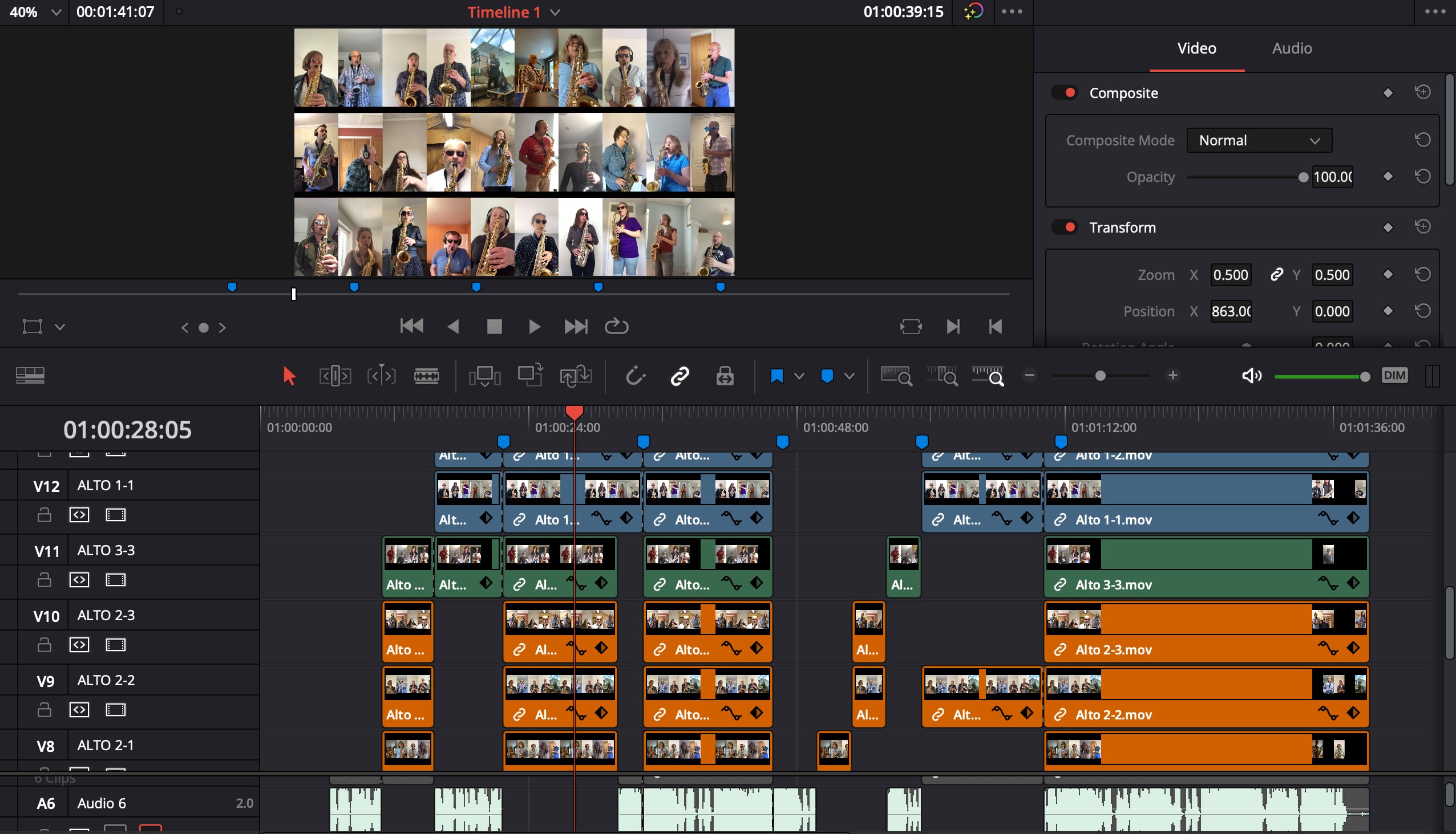 where does davinci resolve save projects